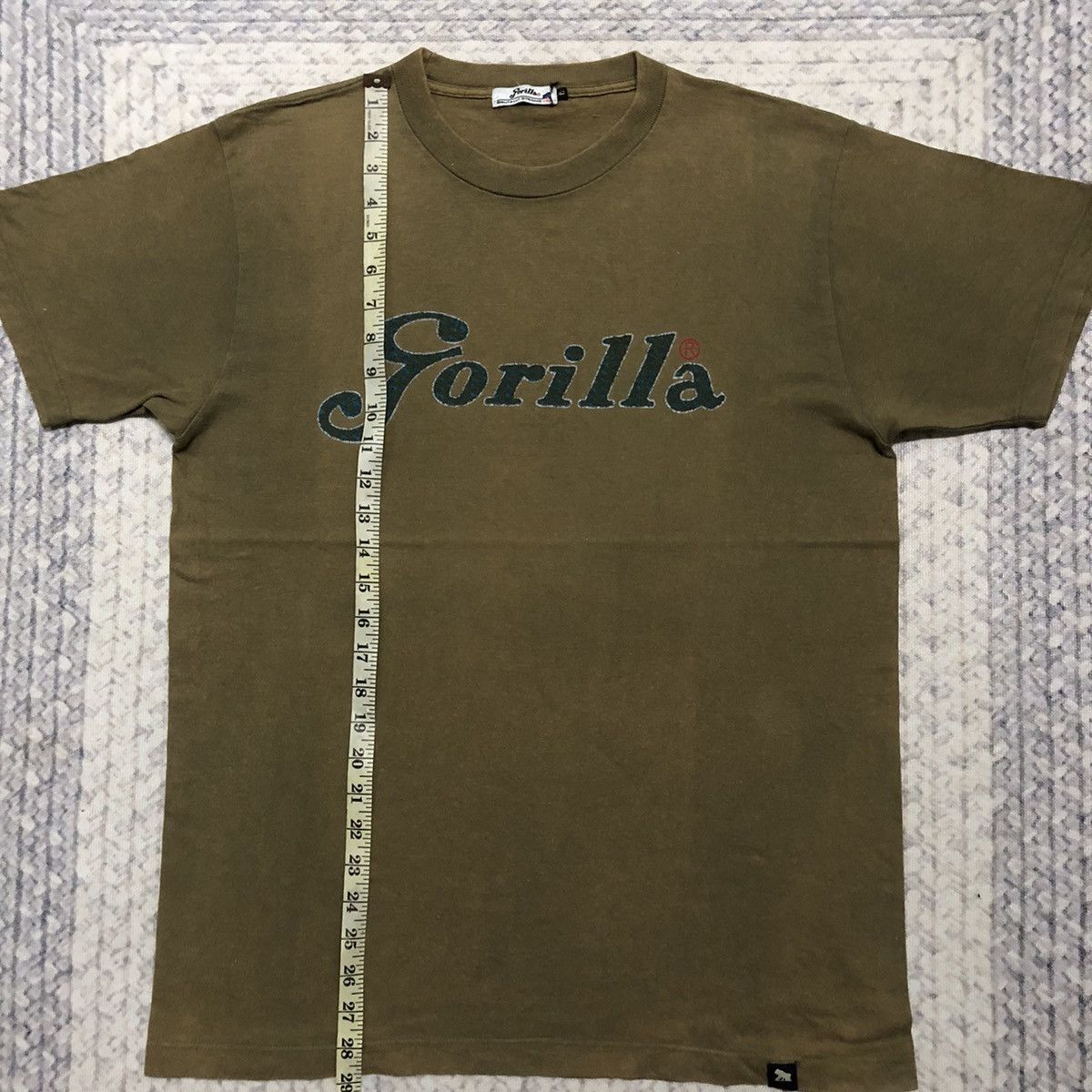 Vintage Rare Distressed Vintage Y2K Gorilla Spellout Streetwear Tees Size US M / EU 48-50 / 2 - 15 Thumbnail