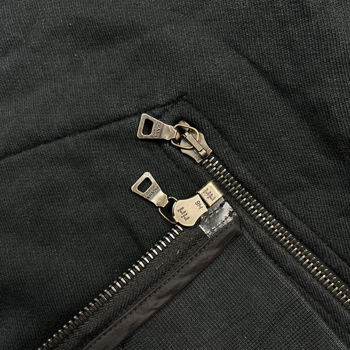 Prada Prada nylon zip hoodie Size US L / EU 52-54 / 3 - 7 Thumbnail