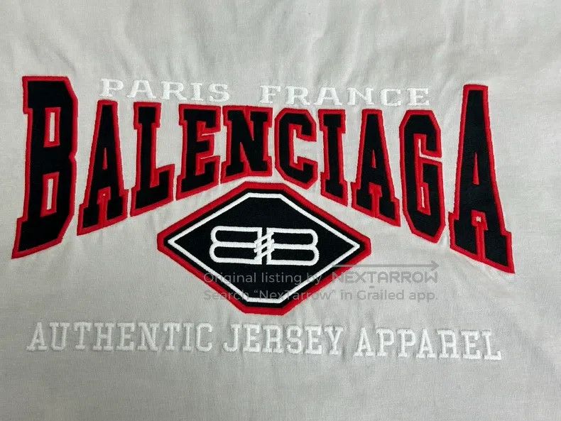 Balenciaga Balenciaga Batman Letter Retro Distressed T-Shirt Size US XS / EU 42 / 0 - 3 Thumbnail