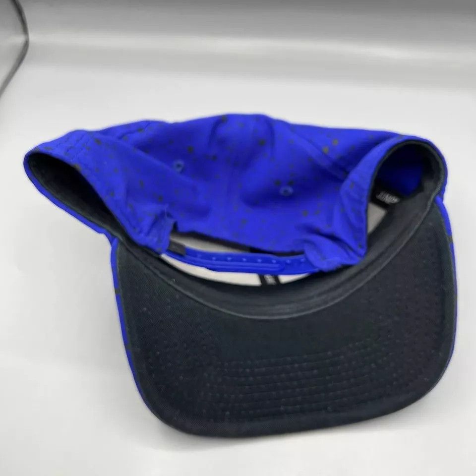 Jordan Brand Air Jordan Hat Men Blue Speckled Print Jumpman Snap Back Cap Size ONE SIZE - 4 Thumbnail