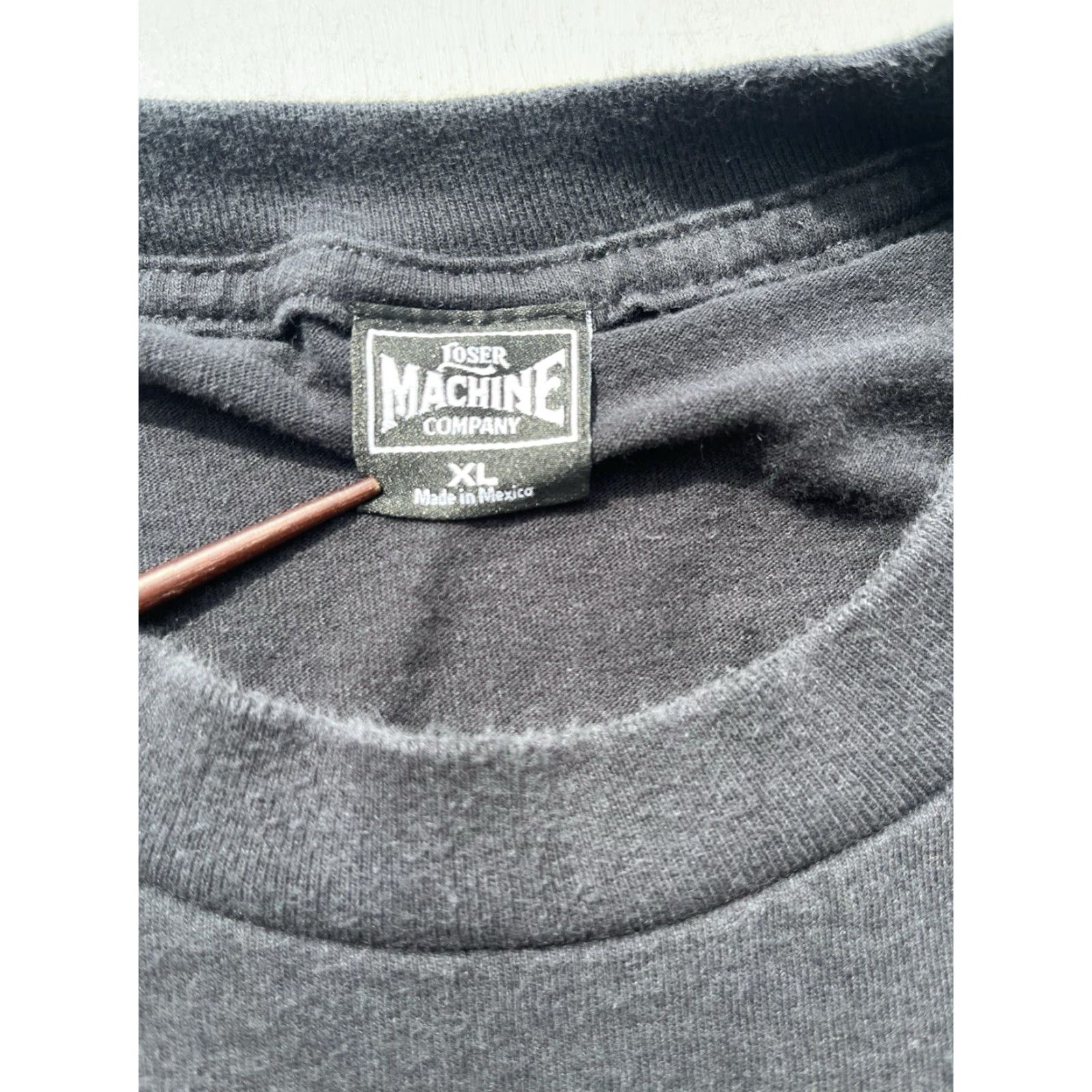 Logo 7 Men's Loser Machine T-Shirt Black Hands Logo XL Skateboard Surf Beach Shirt Mens Size US XL / EU 56 / 4 - 4 Thumbnail