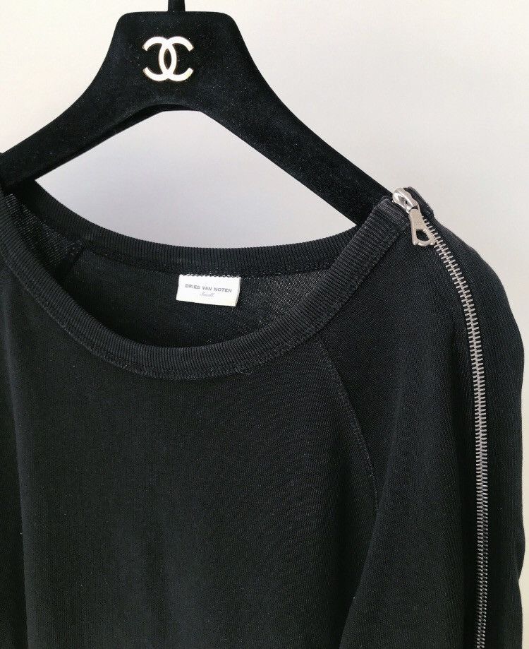 Dries Van Noten Dries van noten Black hoodie with side zip 2412-Nextarrow Size US S / EU 44-46 / 1 - 5 Thumbnail