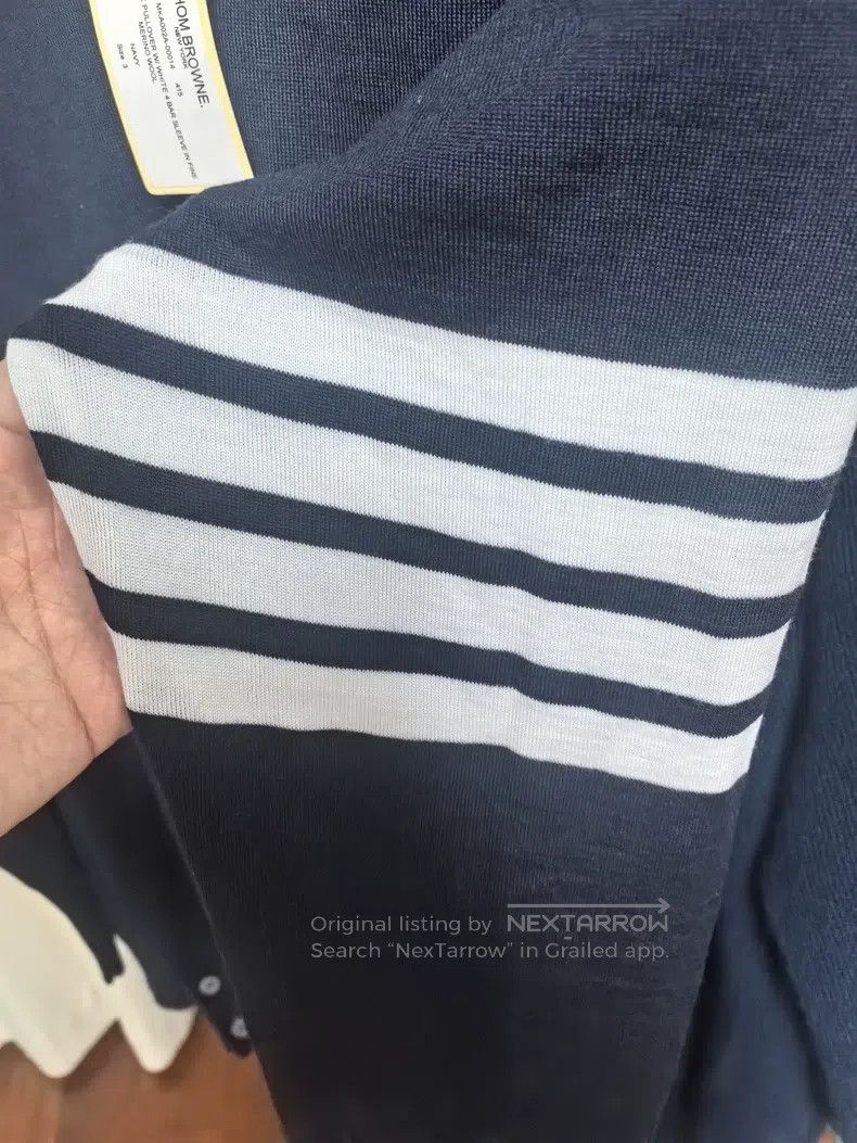 Thom Browne Thom Browne Classic Sweater Size US L / EU 52-54 / 3 - 3 Thumbnail