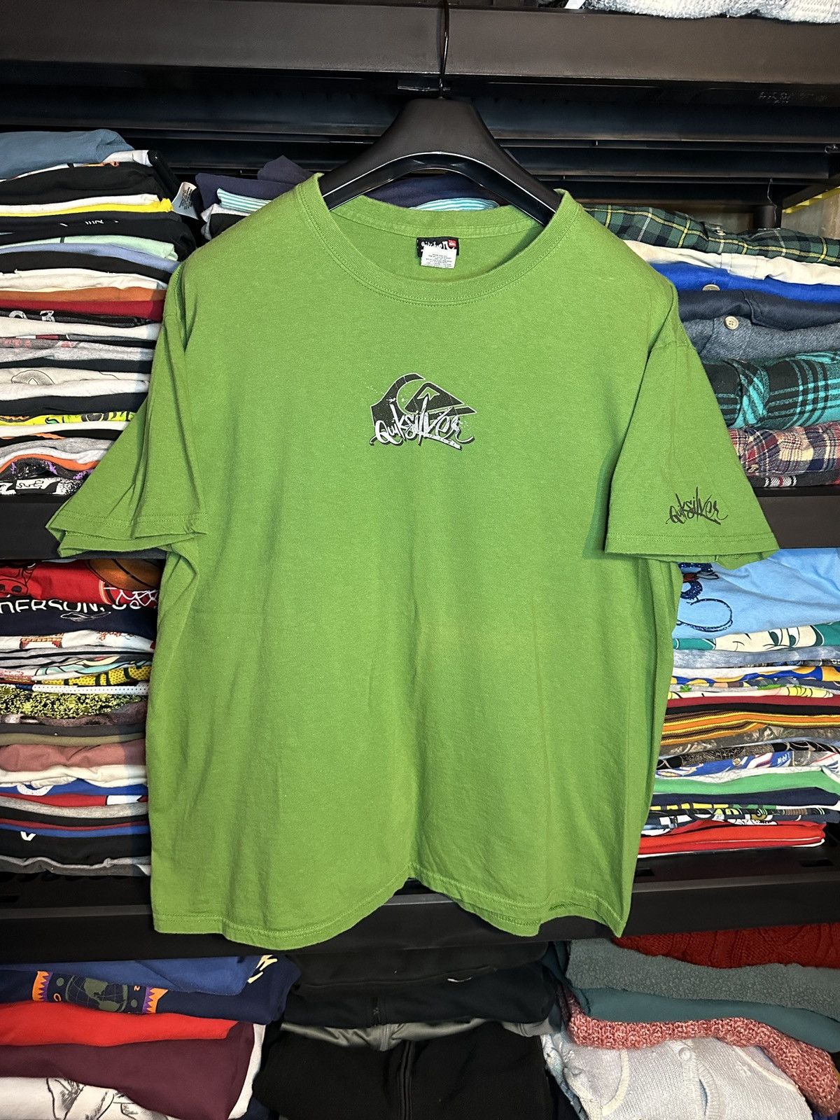 Quicksilver Vintage Y2K Quicksilver surfer tee Size US XL / EU 56 / 4 - 1 Thumbnail
