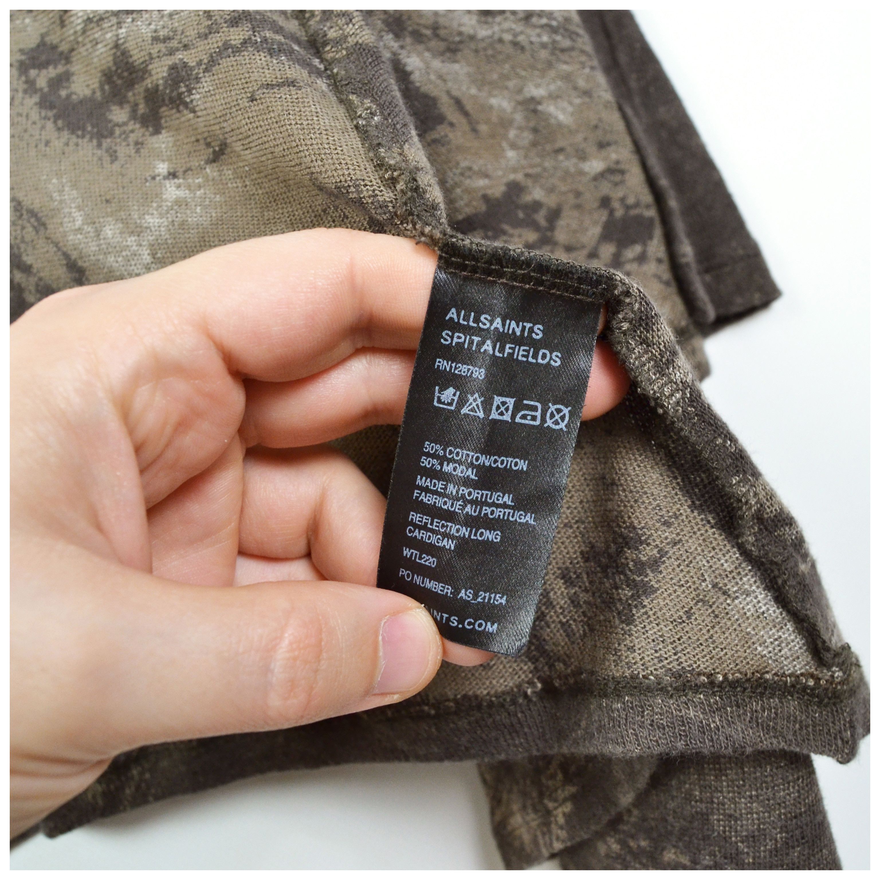 Allsaints AllSaints Open Cardigan Womens Brown Lightweight Knitted US4 Size S / US 4 / IT 40 - 17 Thumbnail