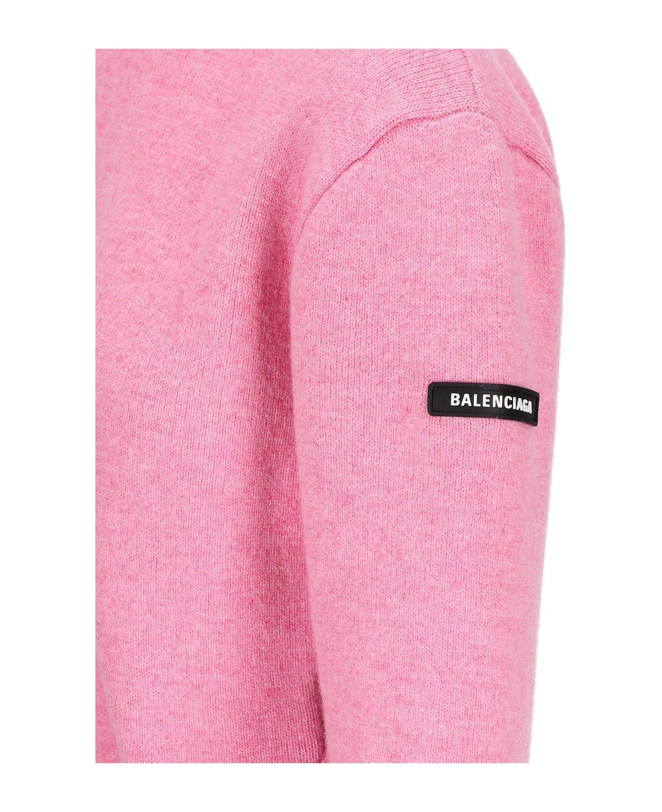 Balenciaga o1tr1nto1125 Sweater in Pink Size XS / US 0-2 / IT 36-38 - 3 Thumbnail