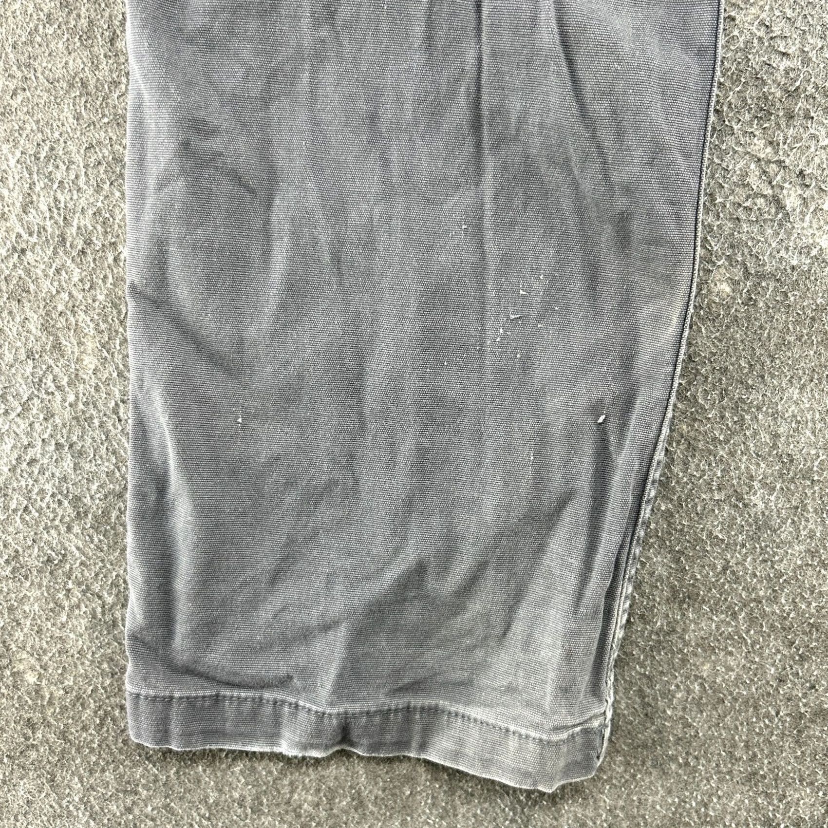 Carhartt Carhartt Pants Mens 34x30 Gray Carpenter Relaxed Canvas Workwear Straight 5-Pocket Clothing Men Regular Jeans Trousers Weather Outdoor Rugged Flex Size US 34 / EU 50 - 4 Thumbnail