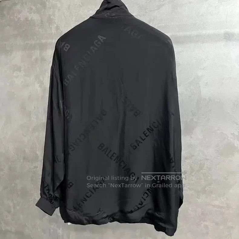 Balenciaga Balenciaga Black Logo Zip Jacket. Size US XS / EU 42 / 0 - 2 Thumbnail