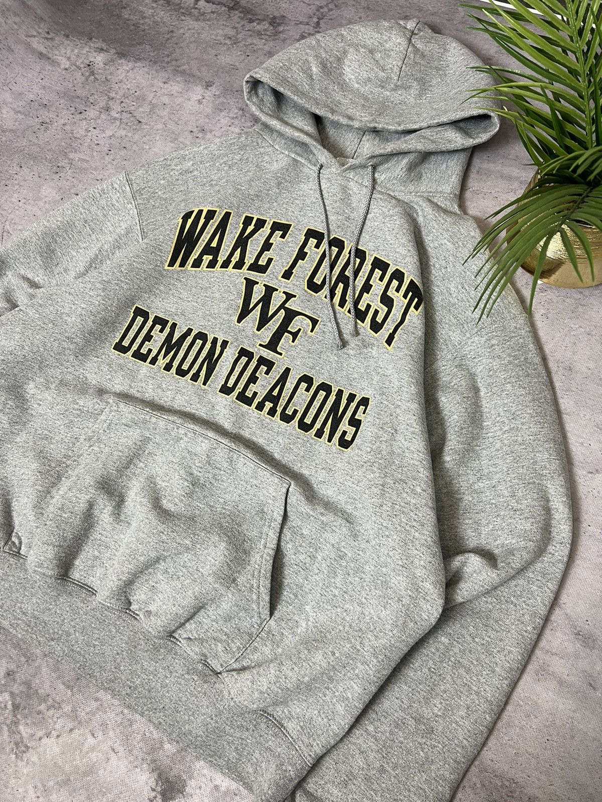 Champion × Vintage Vintage Champion Reverse Weave College Hoodie Size US XL / EU 56 / 4 - 2 Thumbnail
