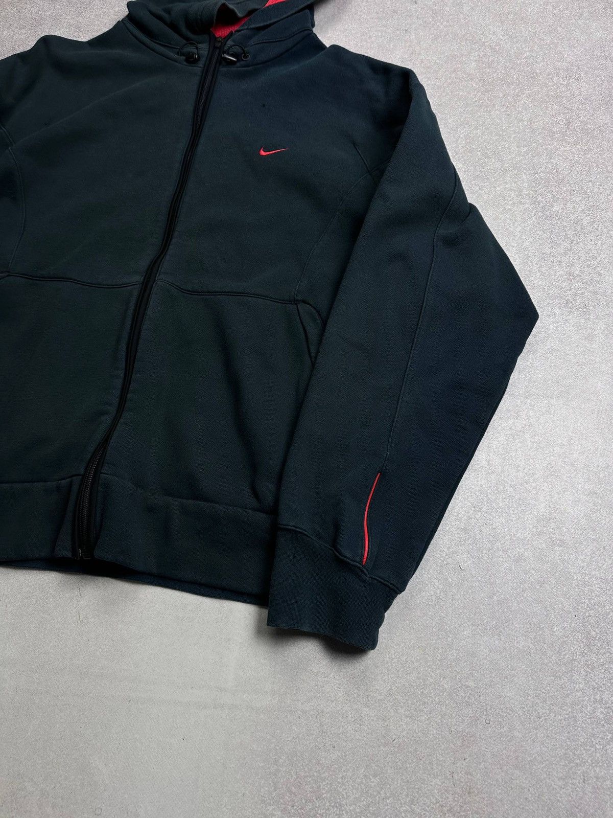 Nike × Skepta Vintage Nike Skepta TN Style Boxy Y2K Zip Hoodie S Rare Size US S / EU 44-46 / 1 - 5 Thumbnail