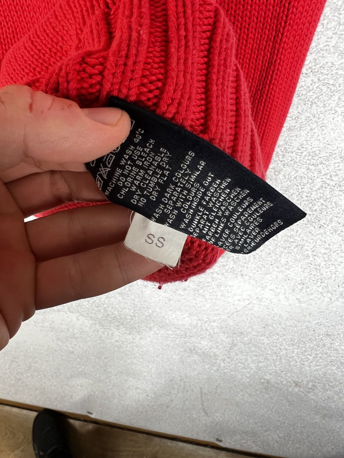 Gant Vintage Gant New Haven Heavy Knit Sweater Knitted Big Logo Size US S / EU 44-46 / 1 - 6 Thumbnail