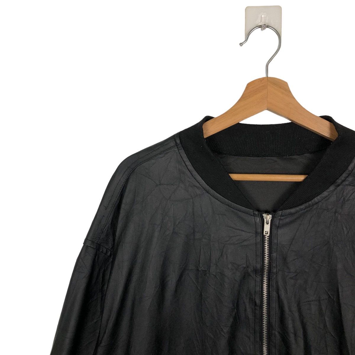 Japanese Brand VINTAGE BOMBER JACKET SATIN SUREVE ISSEY MIYAKE Size US L / EU 52-54 / 3 - 6 Thumbnail