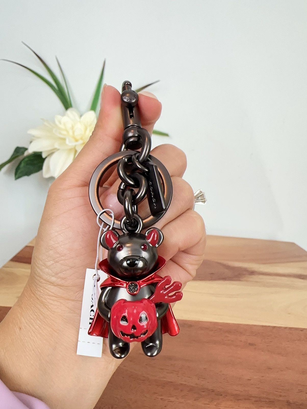 Coach NWT Coach Halloween Devil Bear Bag Charm Size ONE SIZE - 2 Thumbnail