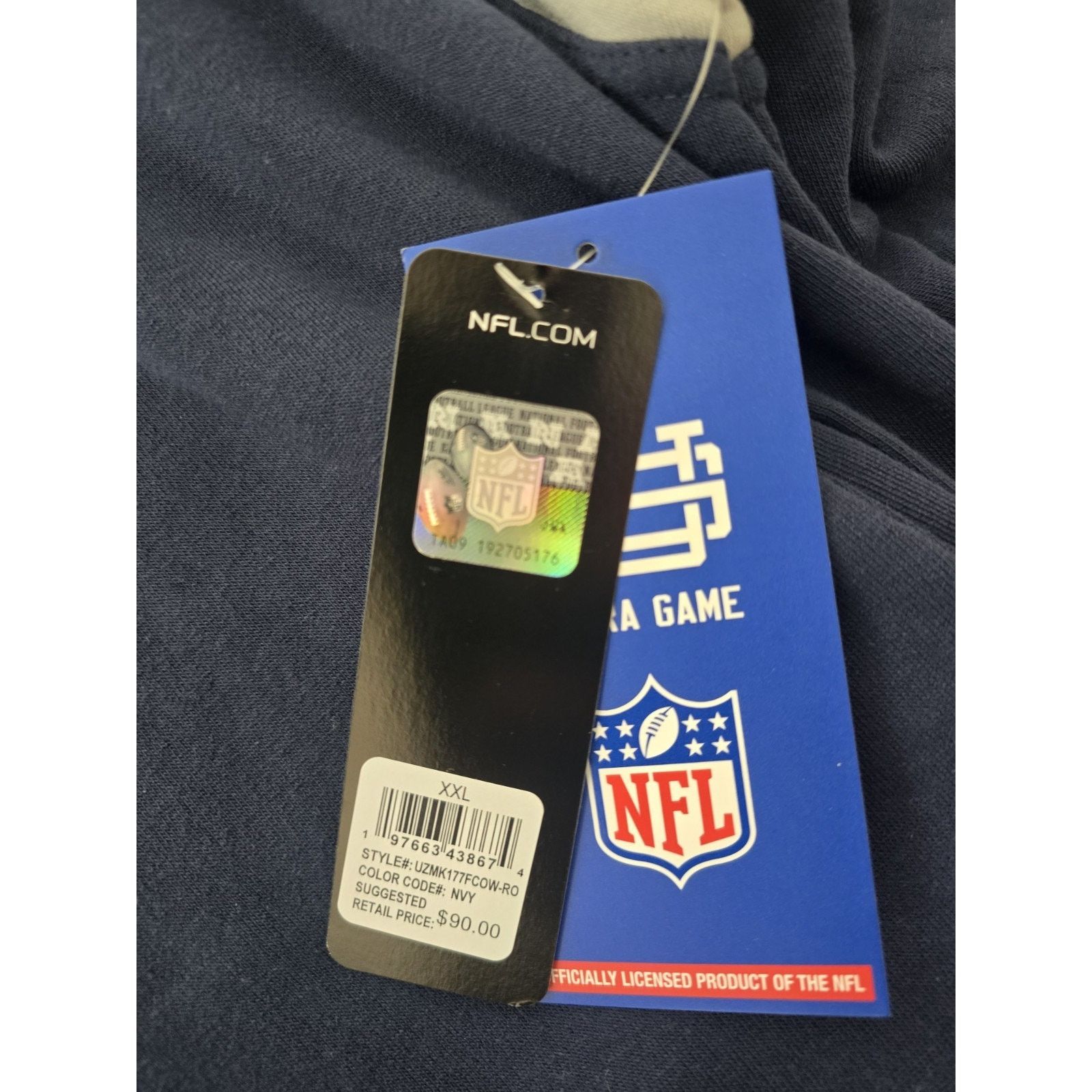 Other Ultra Game Dallas Cowboys Varsity Jacket Blue White NFL XXL Size US XXL / EU 58 / 5 - 4 Thumbnail