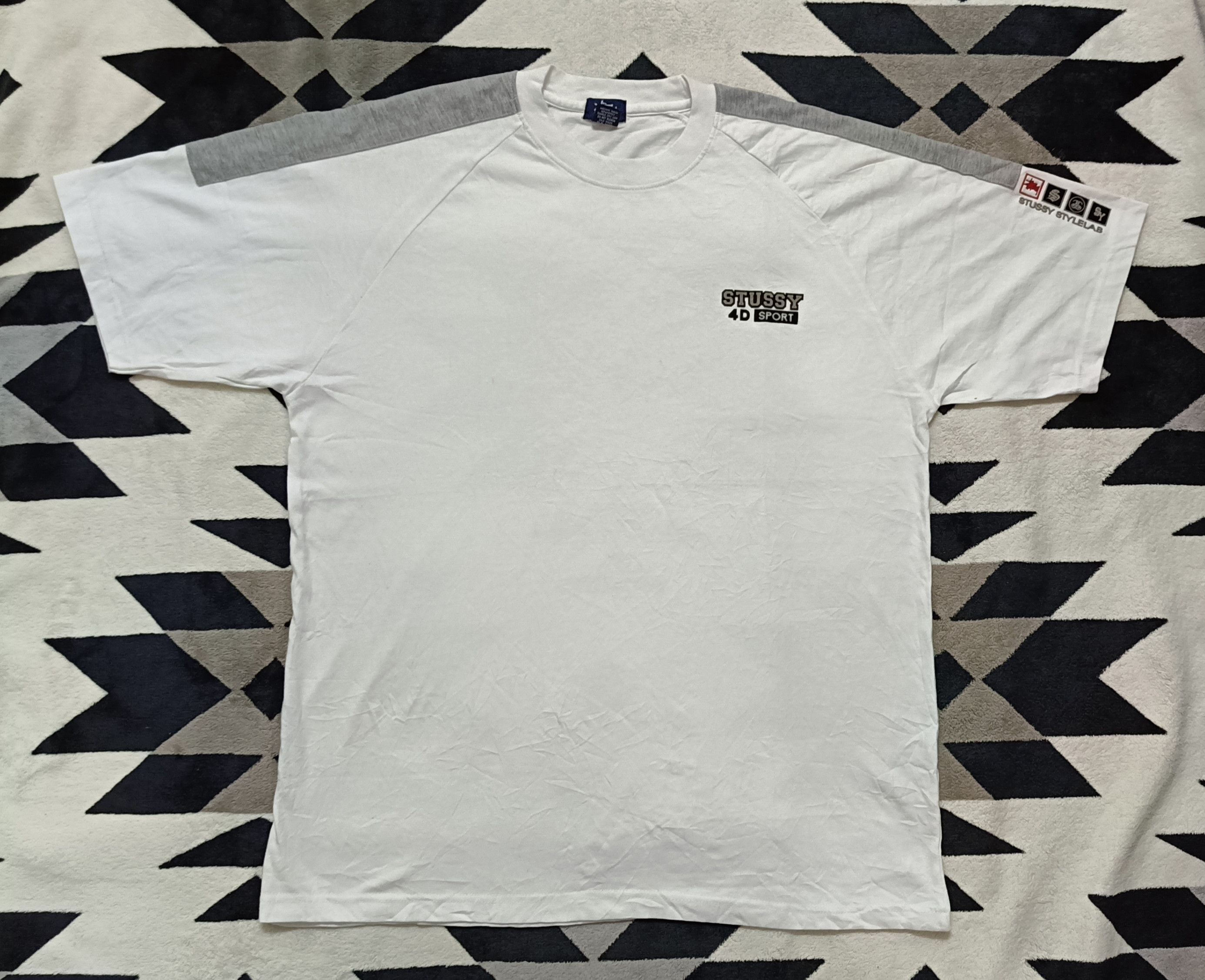 Stussy 🔥🔥 Rare Vintage 90s Stussy Lab Tee Size US XL / EU 56 / 4 - 2 Thumbnail