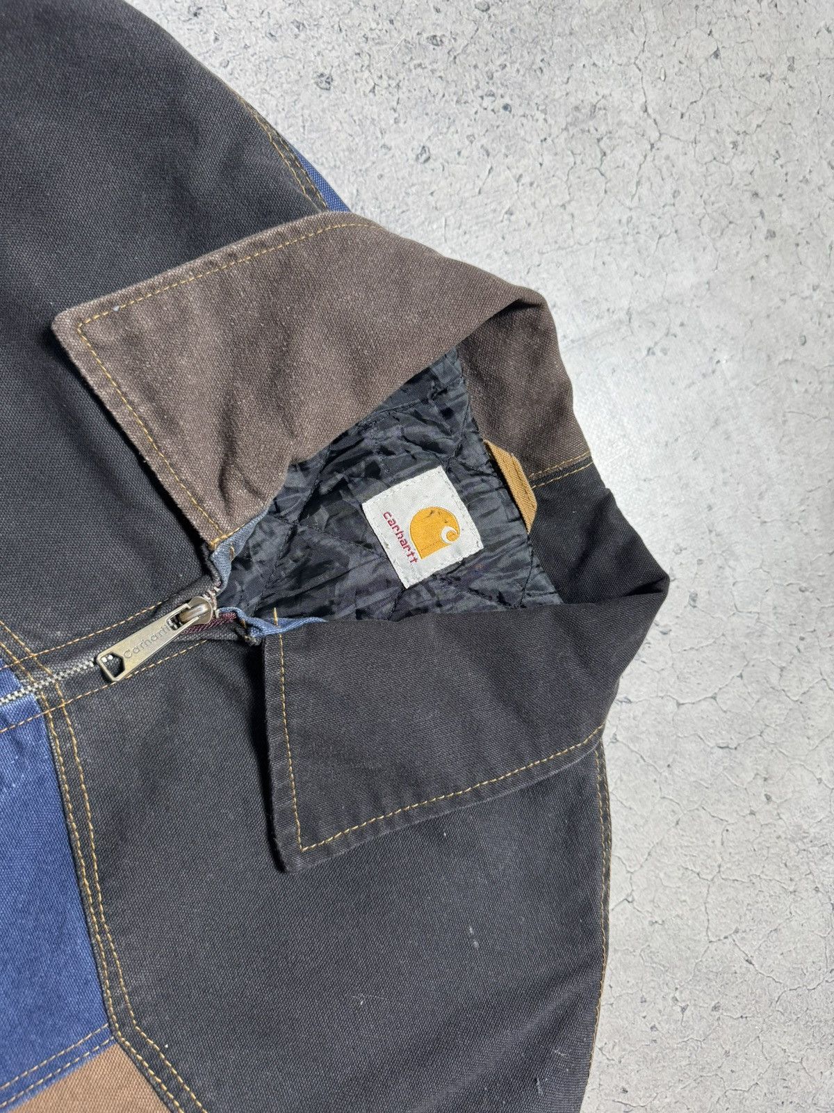 Carhartt Carhartt Denim Detroit Bomber Jacket Vintage 90’s Size US XL / EU 56 / 4 - 5 Thumbnail