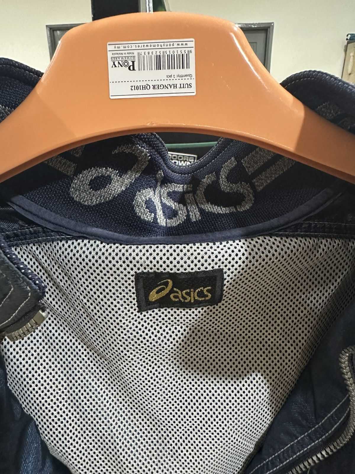 Asics Vintage Asics Bomber Jacket🔥 Size US XL / EU 56 / 4 - 6 Thumbnail