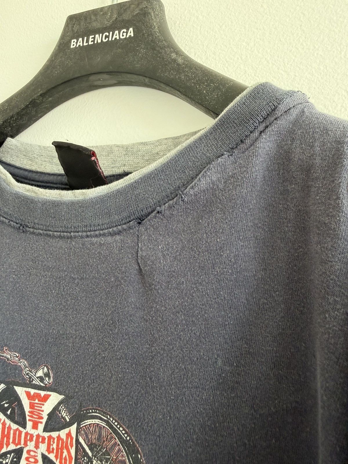 West Coast Choppers *RARE* VINTAGE 00s Y2K WEST COAST CHOPPERS LAYERED THERMAL Size US L / EU 52-54 / 3 - 3 Thumbnail