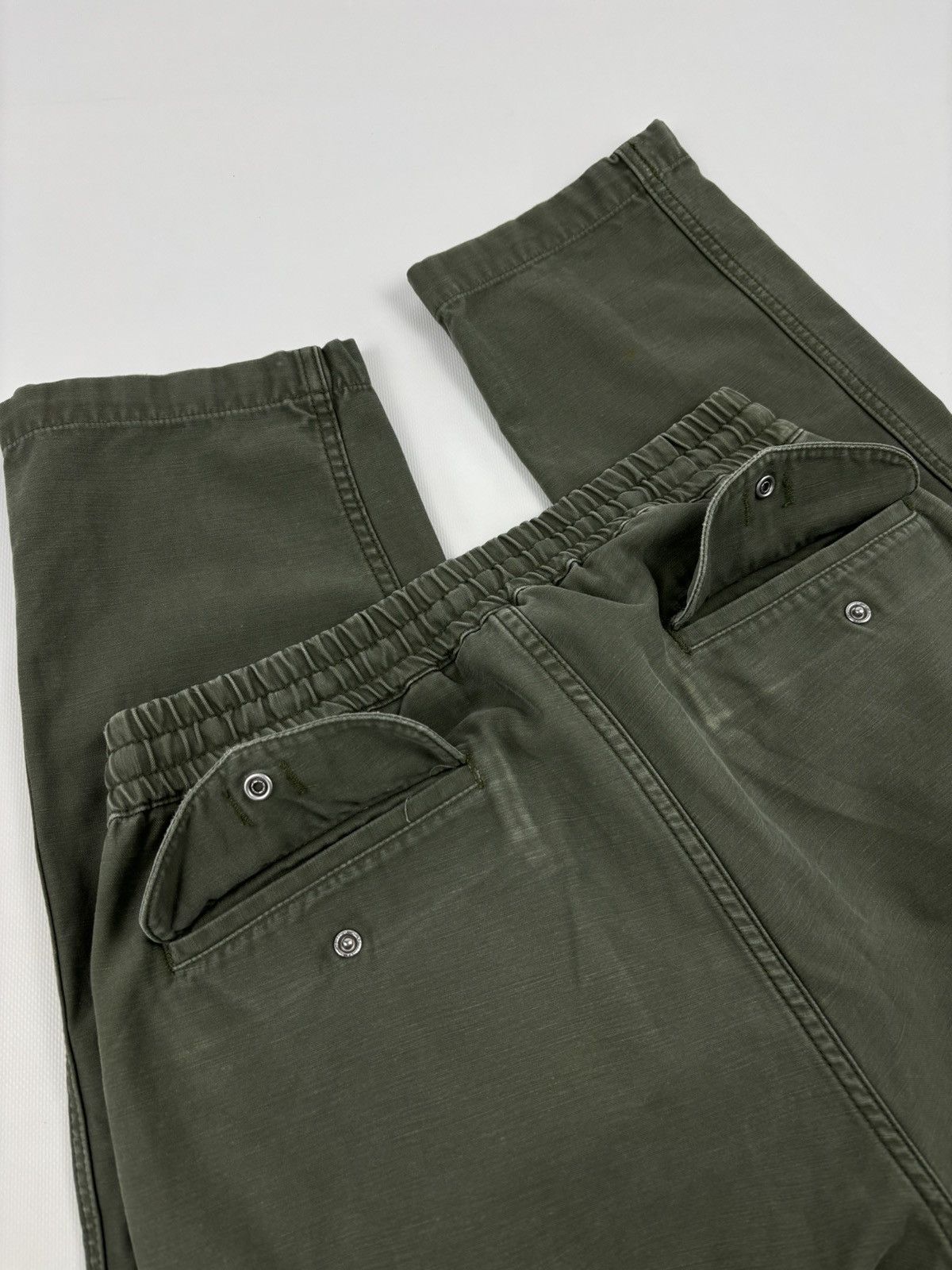 Carhartt × Carhartt Wip × Vintage VTG CARHARTT WIP CAMPER Khaki Cargo Pocket Military Work Trousers Utility Pants Size US 32 / EU 48 - 17 Thumbnail