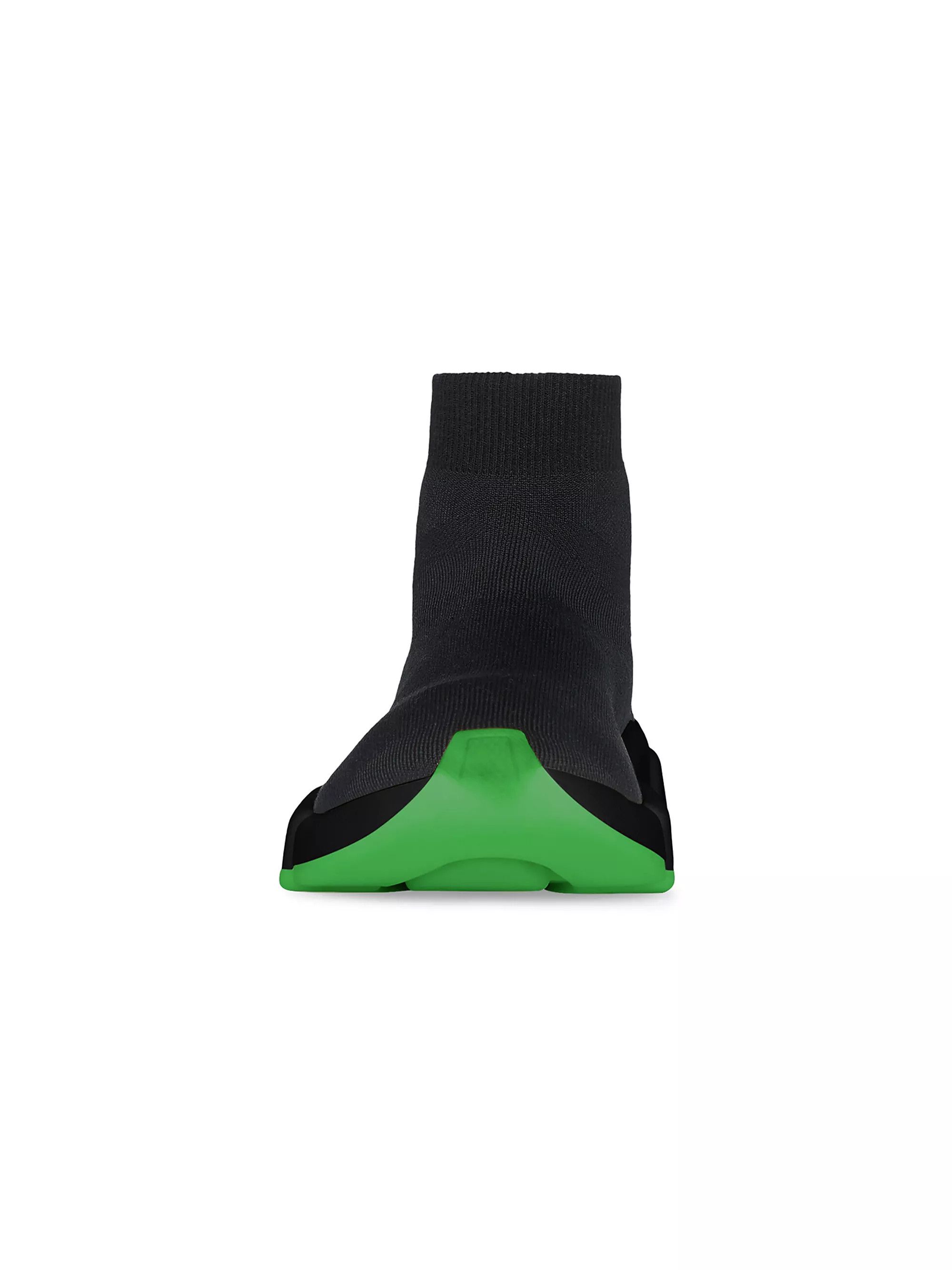 Balenciaga o1tr1nto0525 Speed 2.0 Clear Sole Recycled Knit Sneakers Size US 8 / EU 41 - 2 Thumbnail