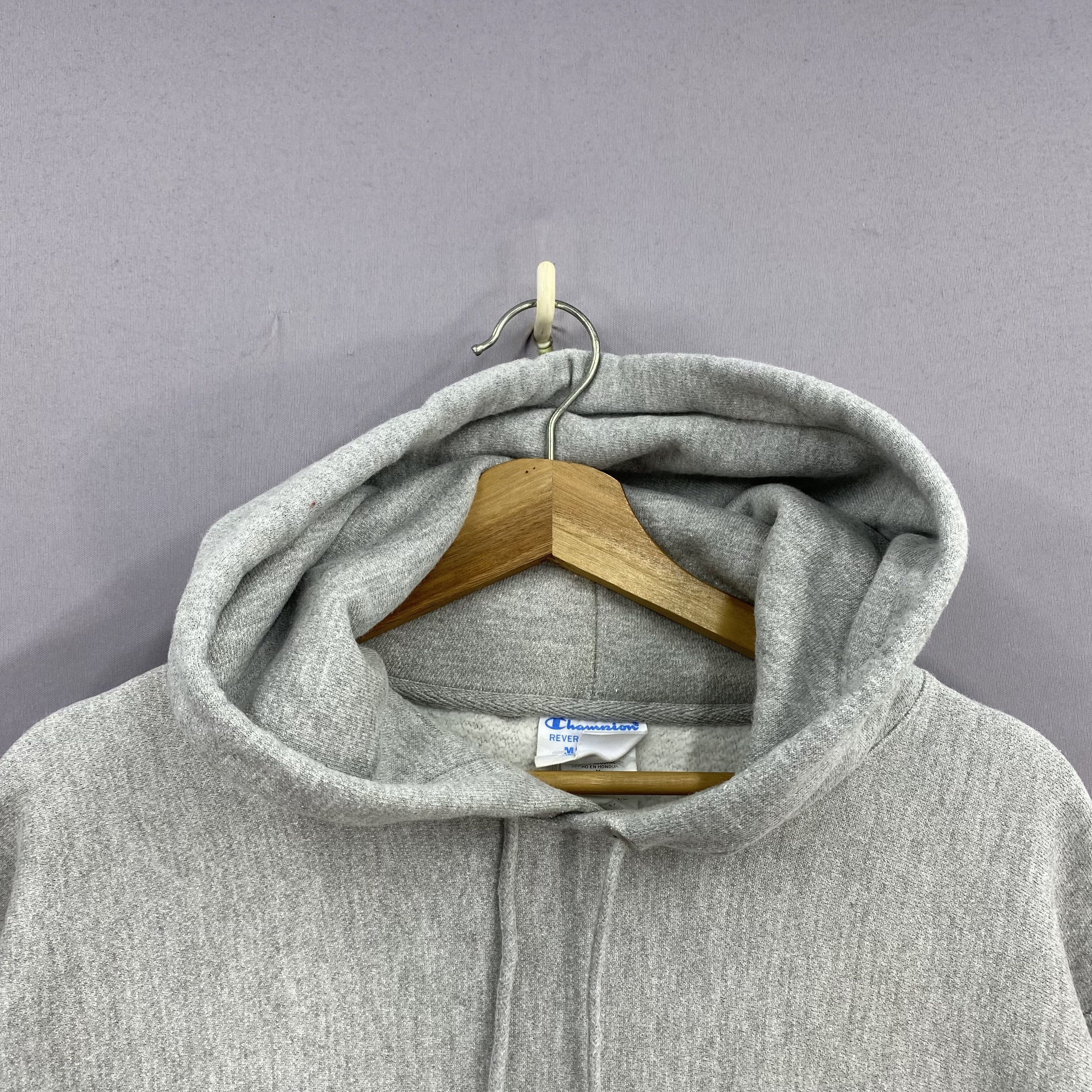 Champion Vintage Y2K Champion Reverse Weave Hoodie Sweatshirt Size US L / EU 52-54 / 3 - 3 Thumbnail