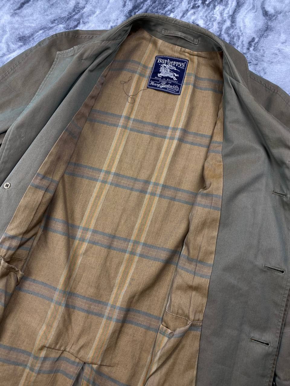 Burberry Vintage Burberrys Trench Waterproof Jacket Coat 90s Men Size US L / EU 52-54 / 3 - 10 Thumbnail