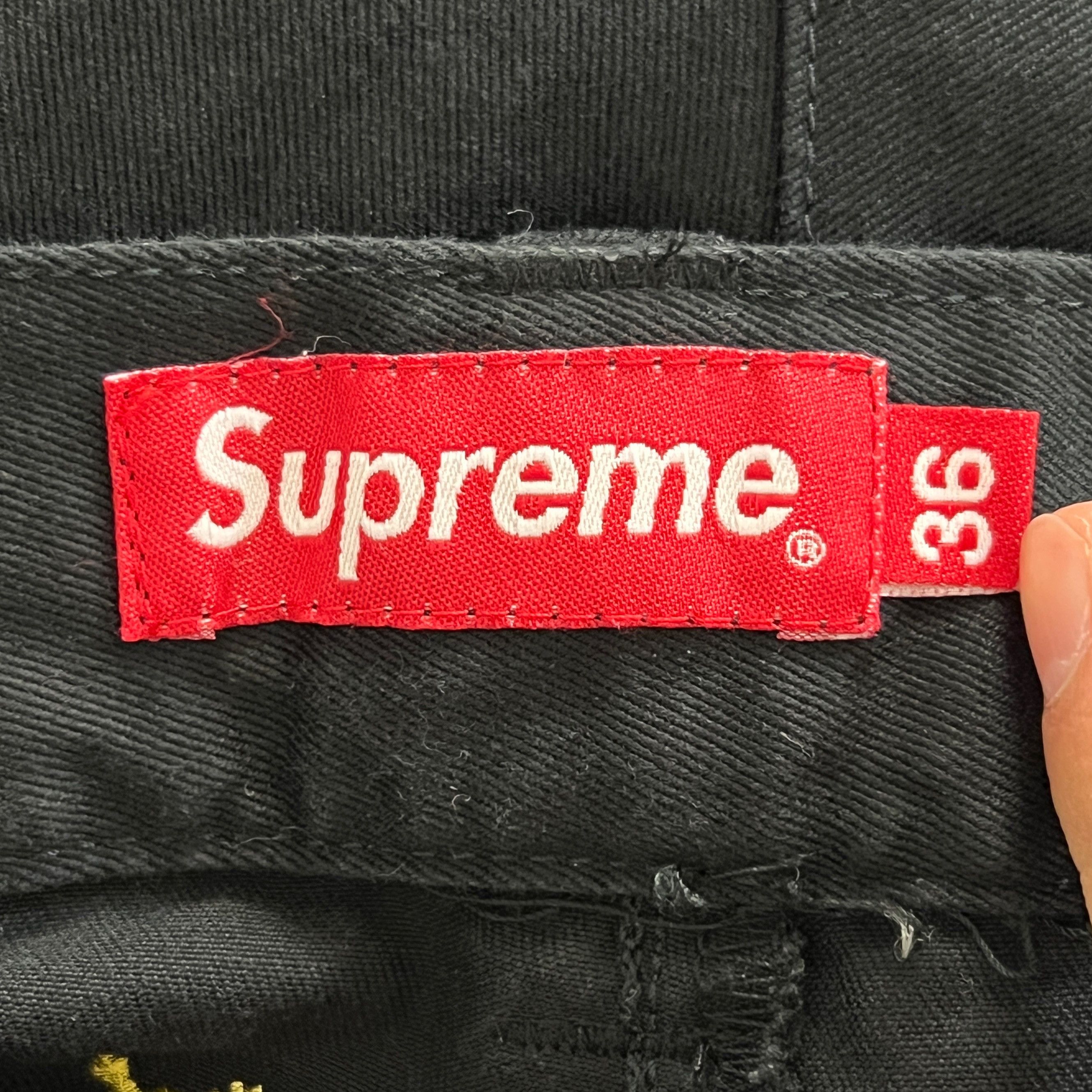 Supreme Supreme FW17 Sacred Heart Work Pants Black Size US 36 / EU 52 - 7 Thumbnail
