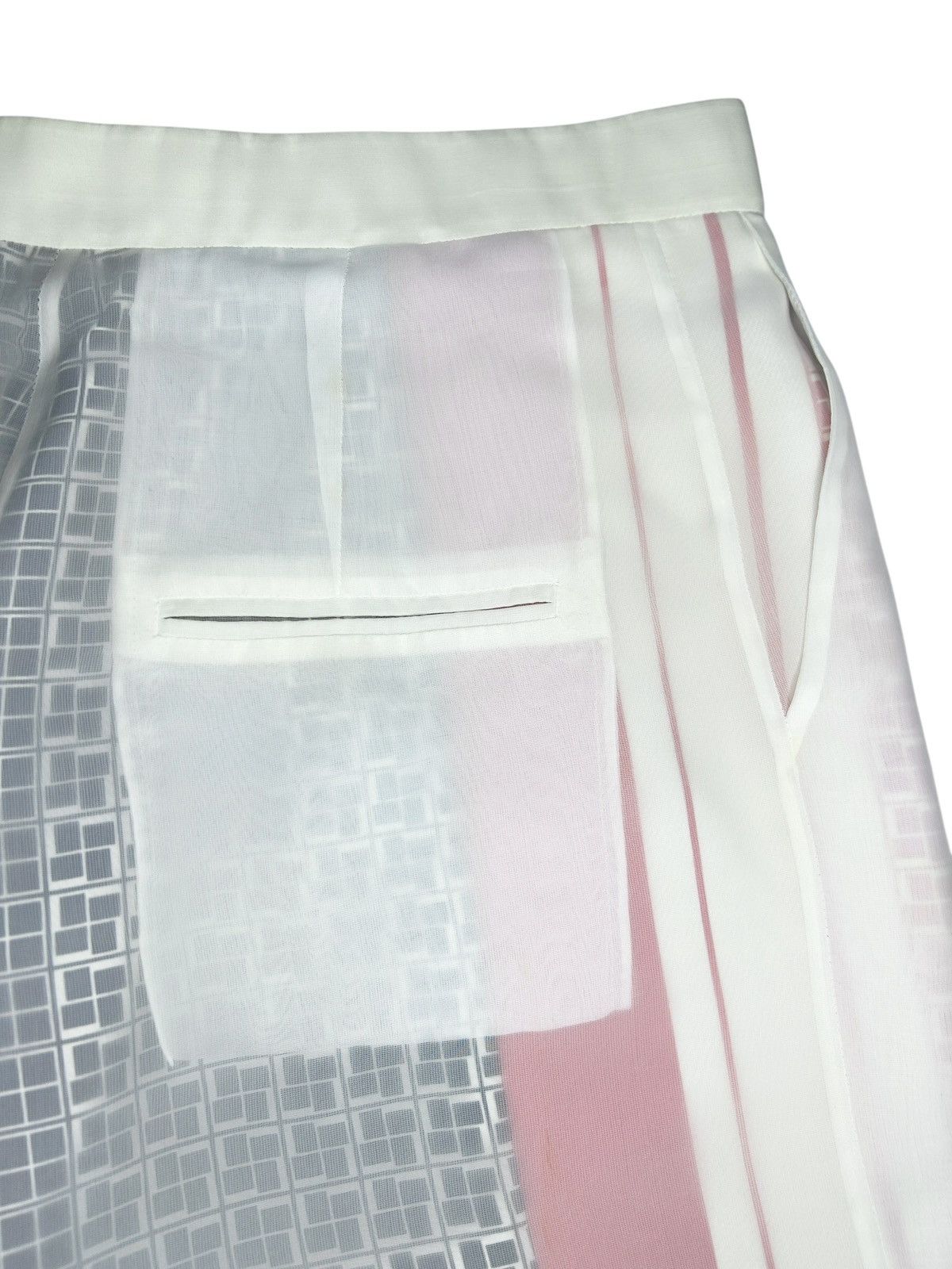 Celine Resort 2013 Phoebe Philo Layered Foulard Trousers Size 27" / US 4 / IT 40 - 9 Thumbnail