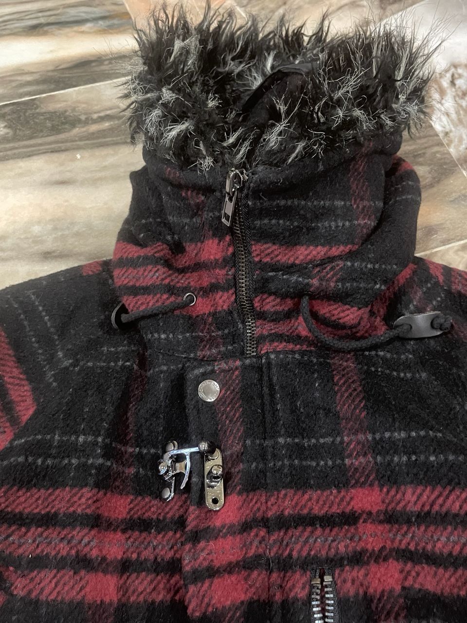 In The Attic In The Attic Fireman Jacket with Fur Hoodie Size US L / EU 52-54 / 3 - 5 Thumbnail