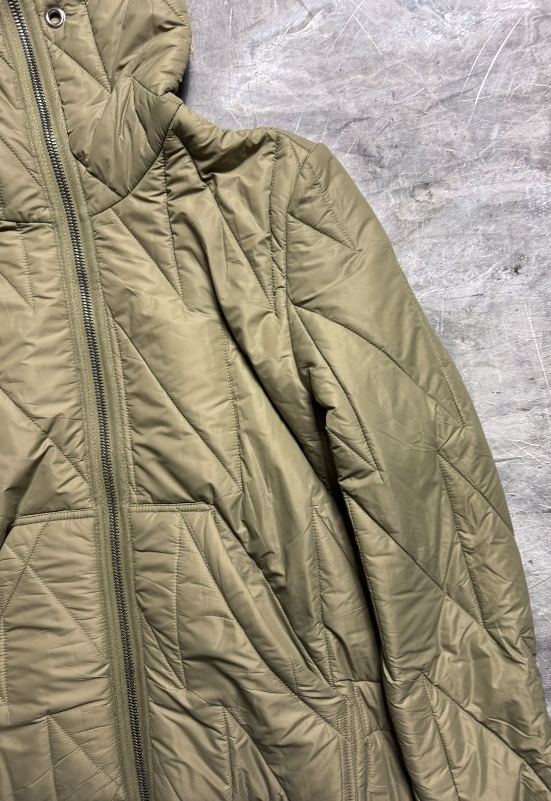 Rick Owens Rick Owens Drkshdw Nylon Gimp Jacket in Pale Green Size US L / EU 52-54 / 3 - 5 Thumbnail