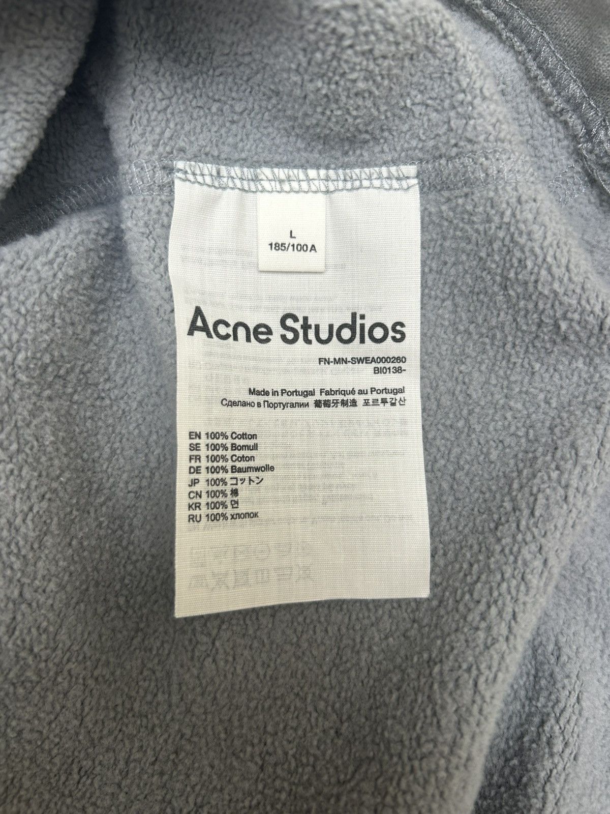 Acne Studios Acne Studios Logo Crewneck Size US L / EU 52-54 / 3 - 3 Thumbnail