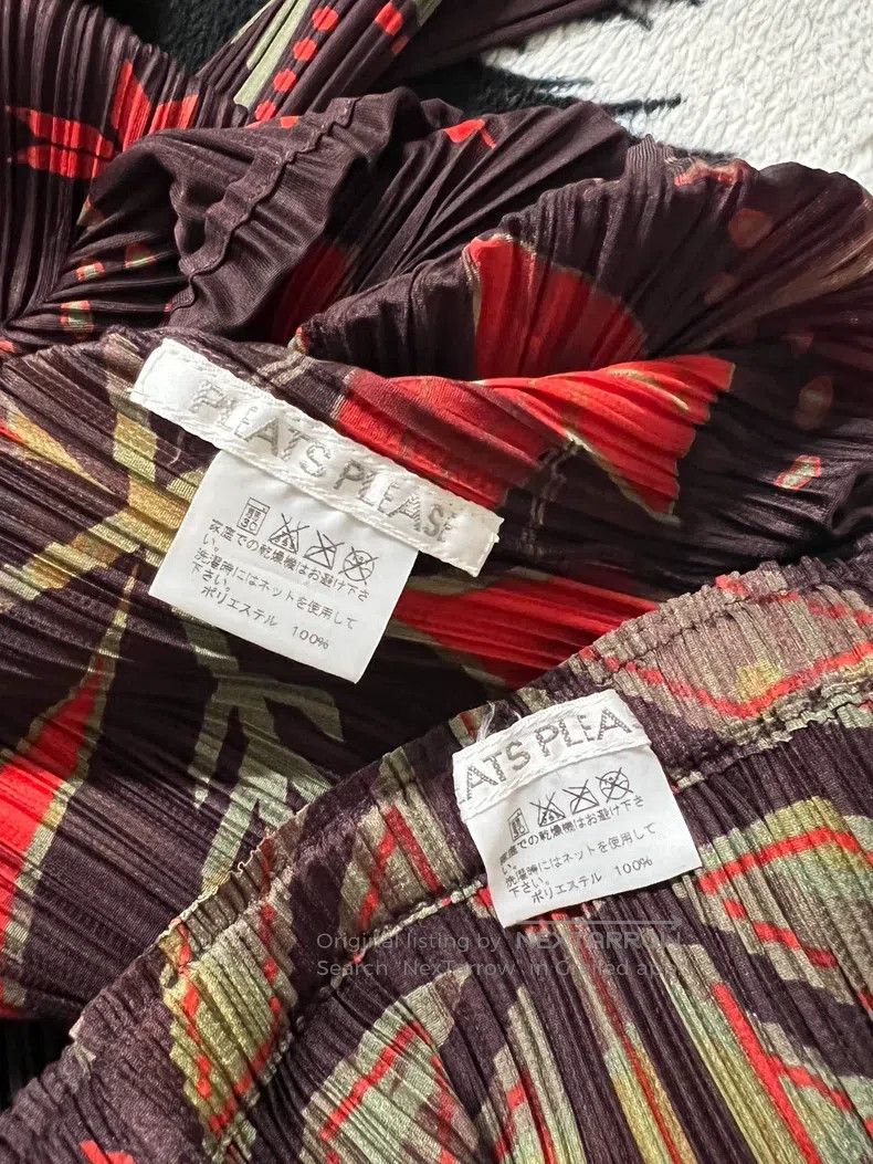 Issey Miyake Issey Miyake Geometric Ruffle Long Sleeve Size XL / US 12-14 / IT 48-50 - 3 Thumbnail