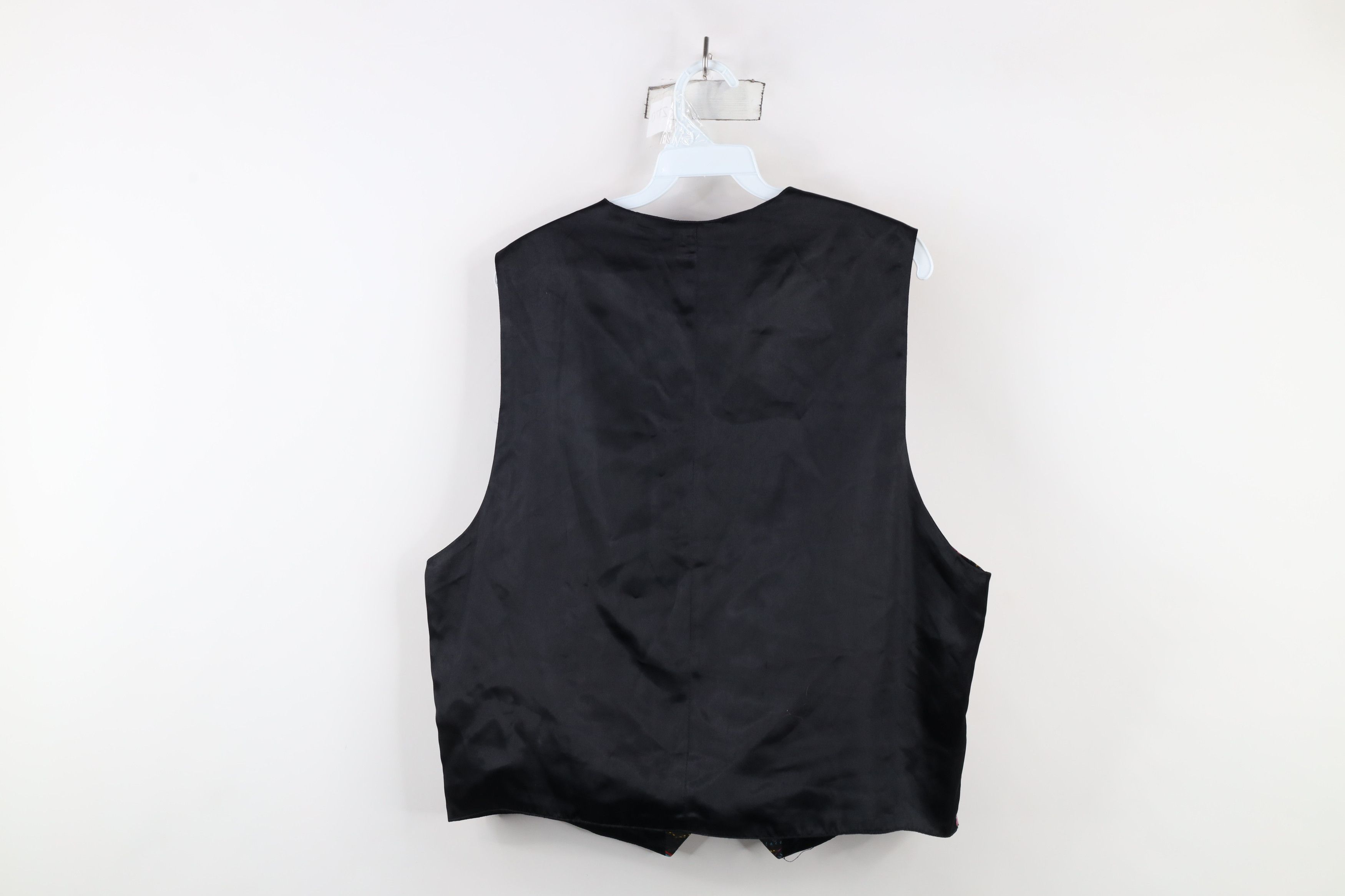 Disney × Vintage Vintage 90s Disney Mickey Mouse All Button Vest Jacket Size US L / EU 52-54 / 3 - 7 Thumbnail