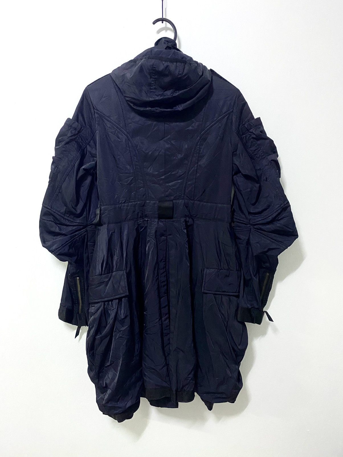 Marithe + Francois Girbaud 2000s Marithe Francois Girbaud Gothic bondage jacket Size L / US 10 / IT 46 - 6 Thumbnail