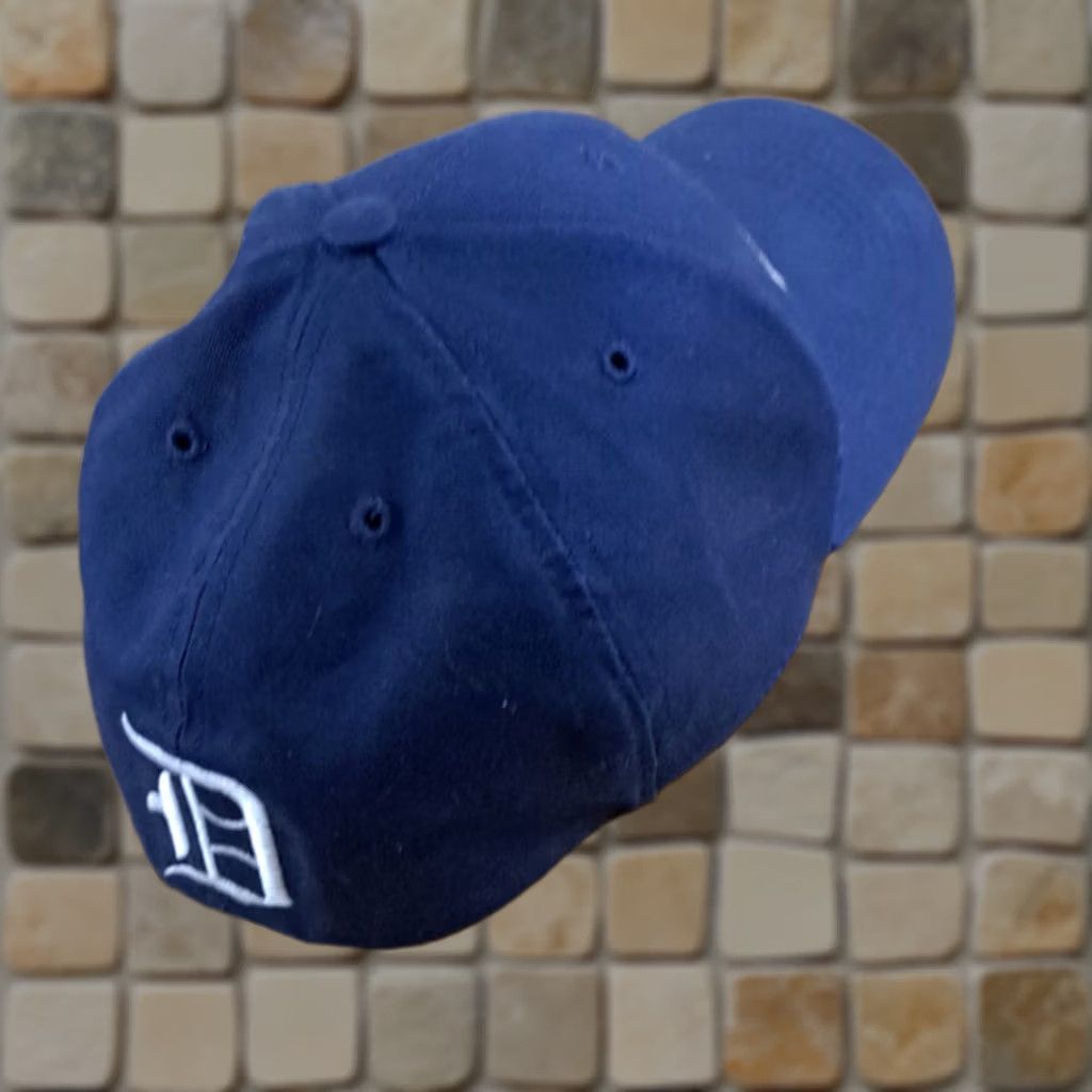 Vintage VINTAGE Boilermakers Local 169 Detroit Tigers Embroidered Fitted Hat Large Blue Cotton Canvas Baseball Cap Men L Stretch Size ONE SIZE - 1 Thumbnail