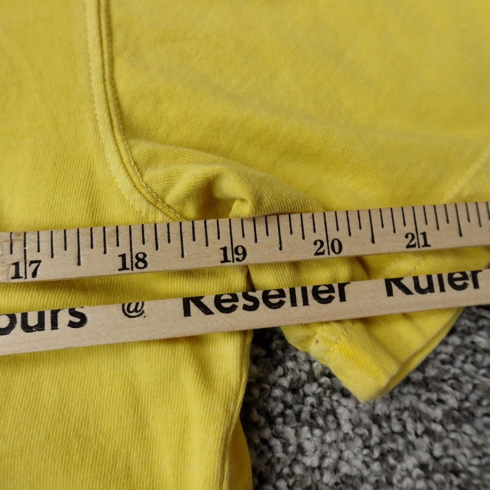 American Eagle Outfitters American Eagle Shirt Mens Small Yellow Logo Preppy Casual Lightweight Cotton AEO Size US S / EU 44-46 / 1 - 7 Thumbnail