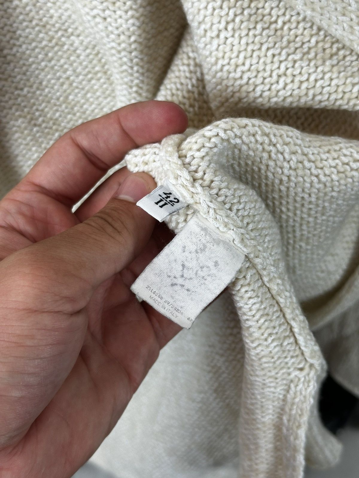 Versace Vintage Gianni Versace Silver Medusa Knit Sweater Size M / US 6-8 / IT 42-44 - 8 Thumbnail