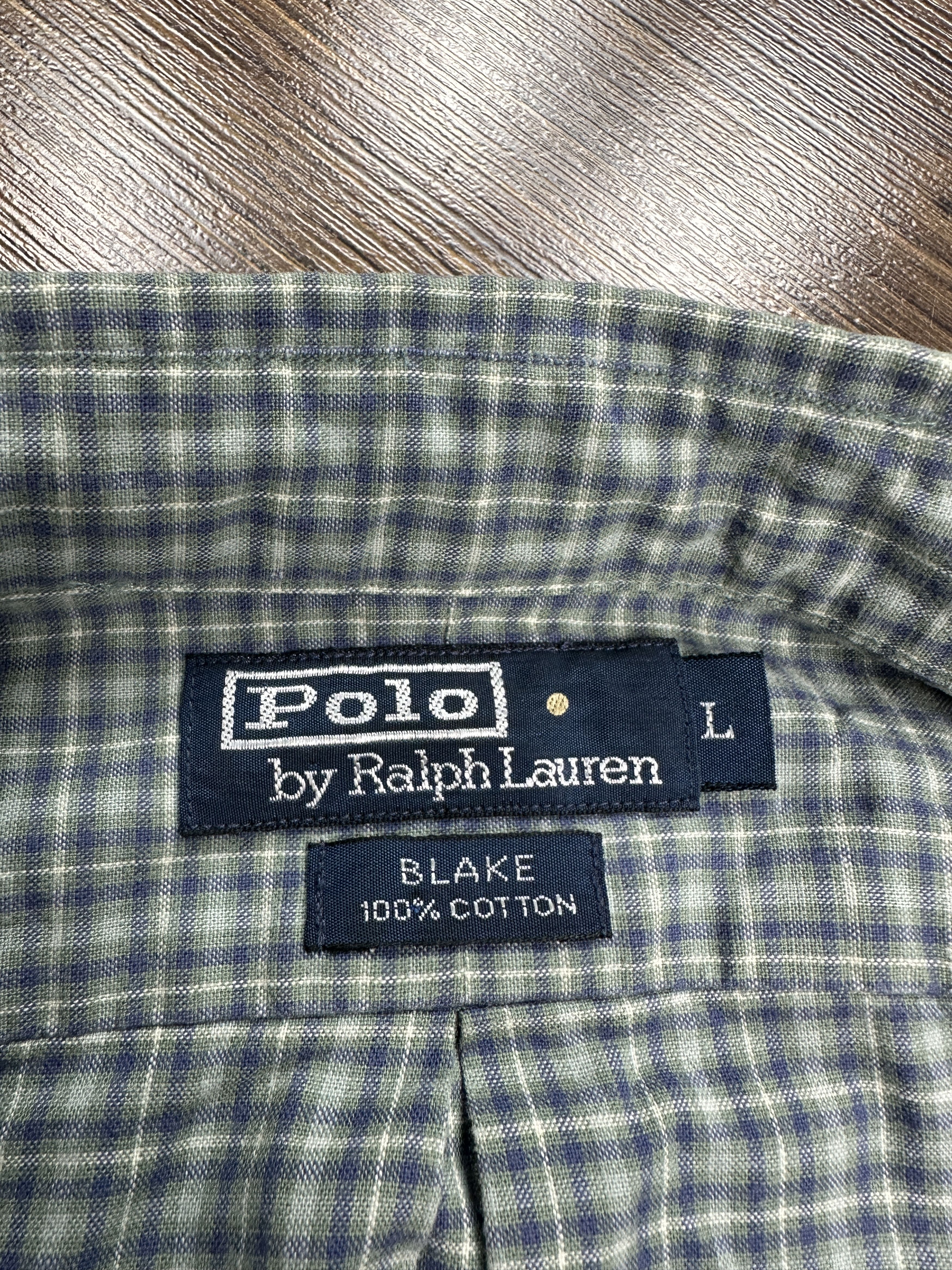 Polo Ralph Lauren × Ralph Lauren Polo Ralph Lauren vintage long sleeve check shirt y2k Size US L / EU 52-54 / 3 - 4 Thumbnail