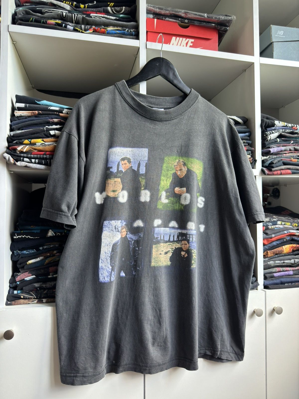 Band Tees × Vintage Vintage 90s Worlds Apart Britpop Band T Shirt Size US L / EU 52-54 / 3 - 6 Thumbnail