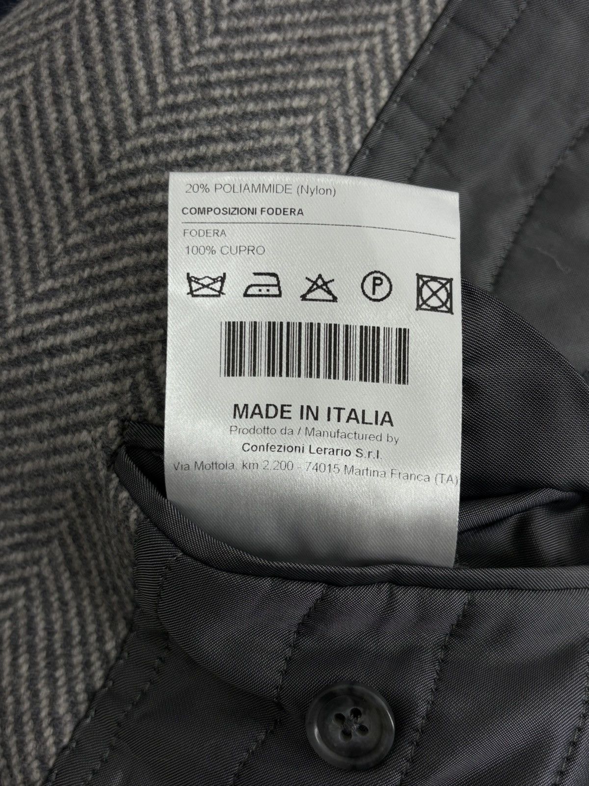 Tagliatore Tagliatore C-Stephan Virgin Wool Double Breast Coat Size US S / EU 44-46 / 1 - 25 Thumbnail