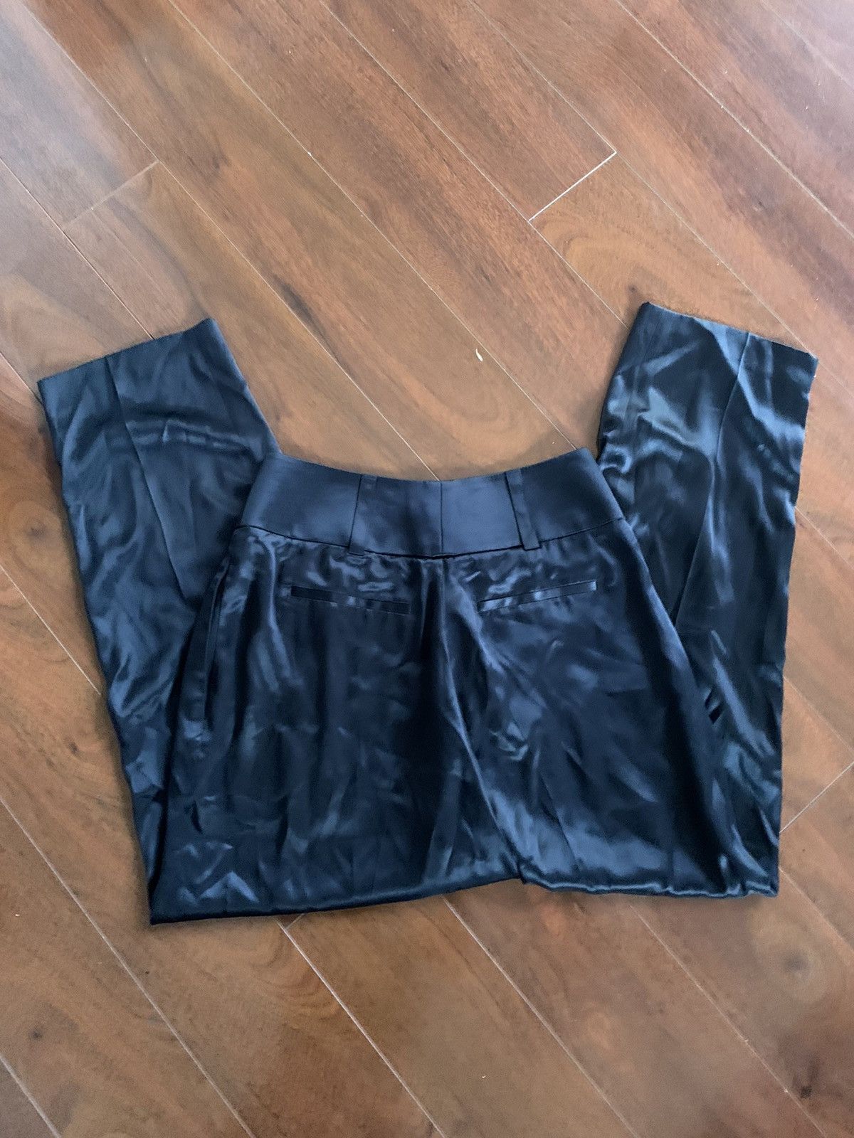 Givenchy Givenchy black silk trousers Size 27" / US 4 / IT 40 - 12 Thumbnail