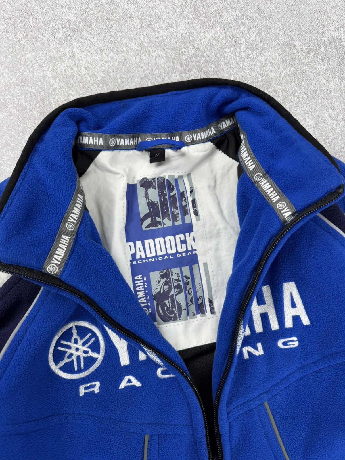 Yamaha Vintage Yamaha Fleece Racing Jacket Size S-M Size US M / EU 48-50 / 2 - 6 Thumbnail