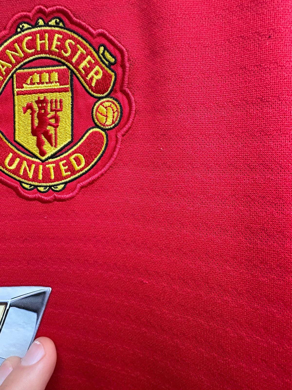 Adidas MANCHESTER UNITED 2018 2019 HOME FOOTBALL SHIRT KIT JERSEY Size US XL / EU 56 / 4 - 3 Thumbnail
