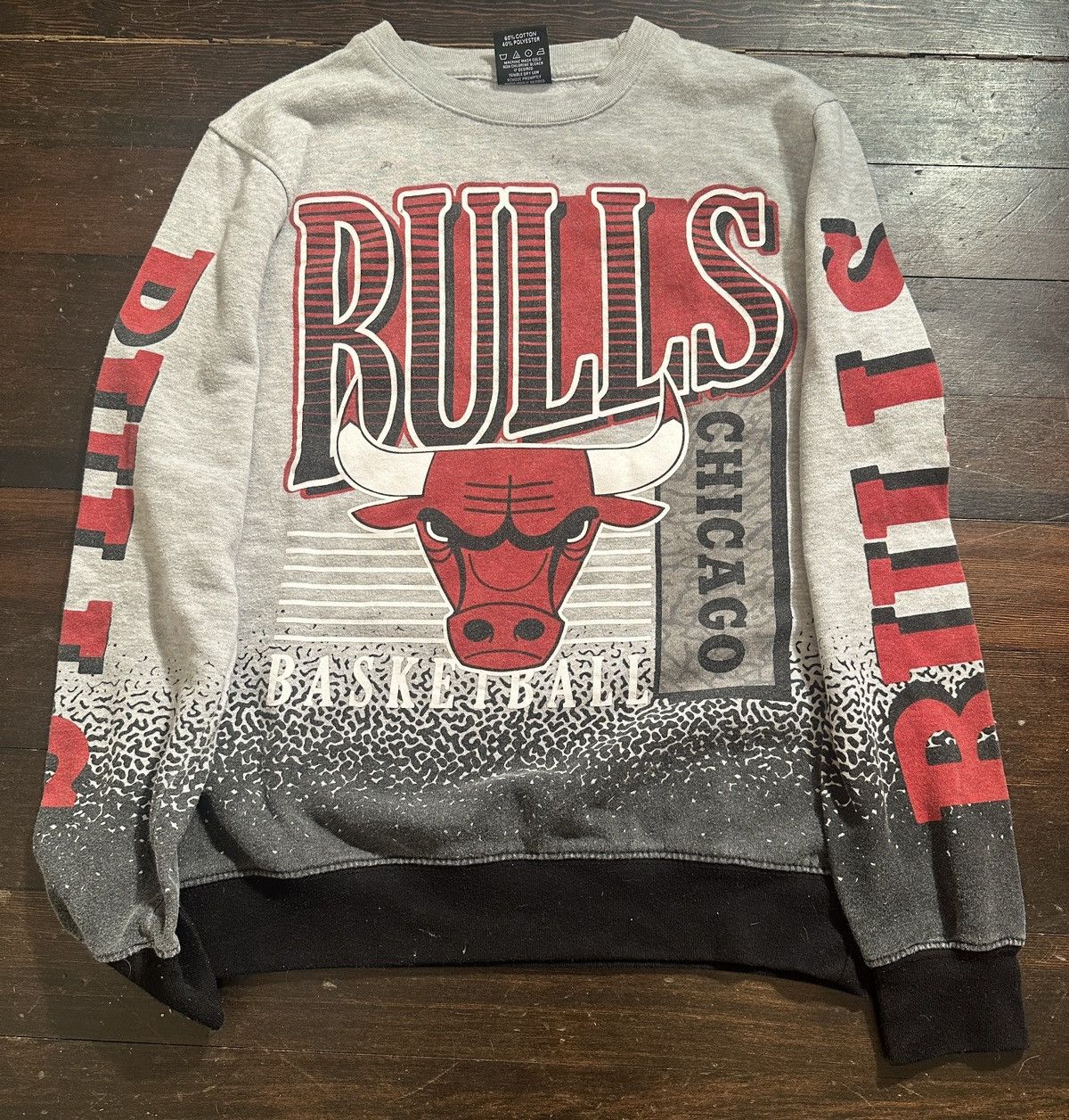 NBA × Vintage Chicago Bulls Sweatshirt Size US S / EU 44-46 / 1 - 1 Thumbnail