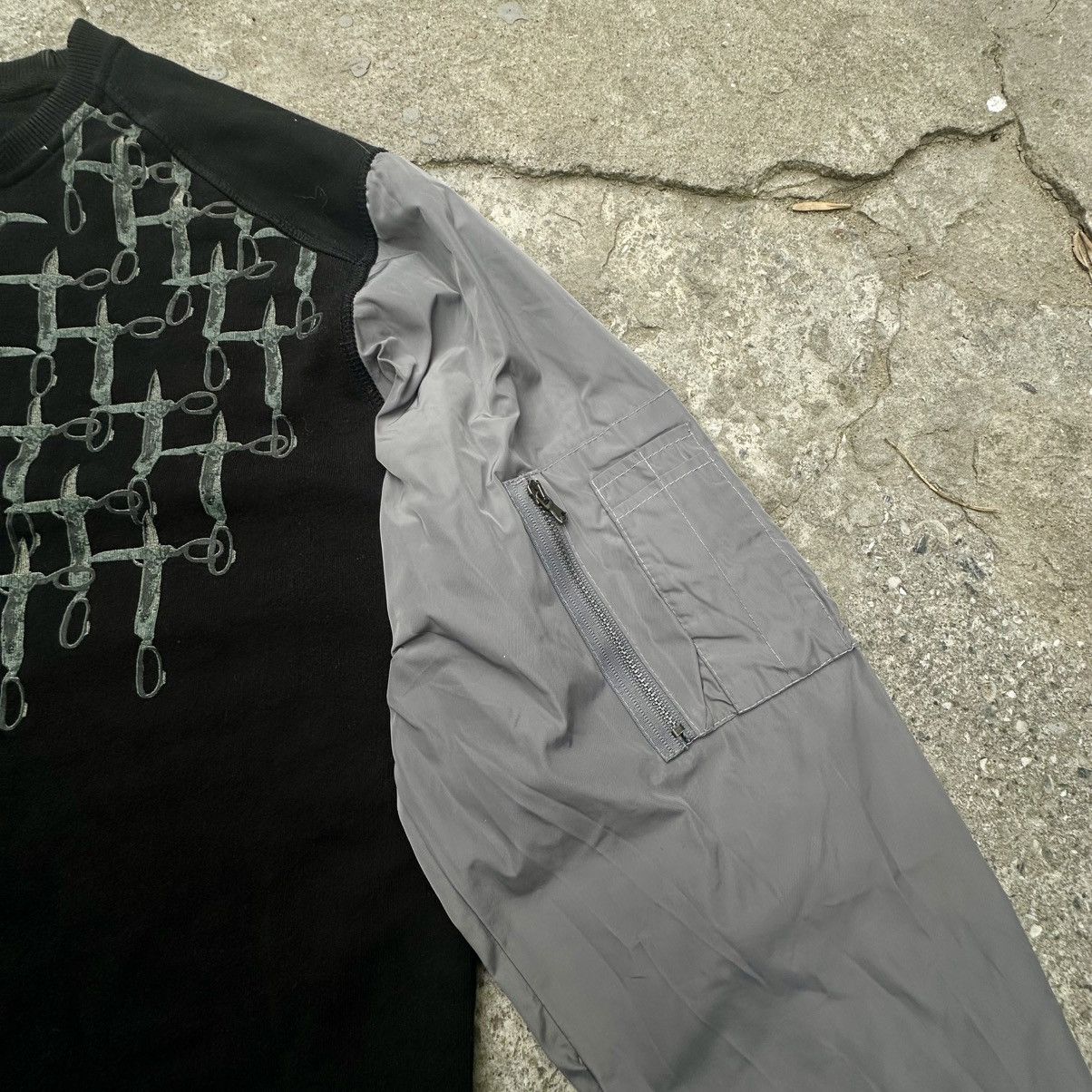Art Comes First × Avec Ces Freres Avec ces Freres by Art Comes First swtshirt Scissor crosses Size US L / EU 52-54 / 3 - 3 Thumbnail
