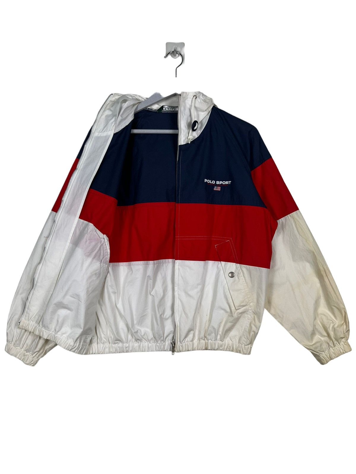 Polo Ralph Lauren 🔥 VINTAGE 90s POLO SPORT RALPH LAUREN GREEN LABEL JACKET Size US XS / EU 42 / 0 - 10 Thumbnail
