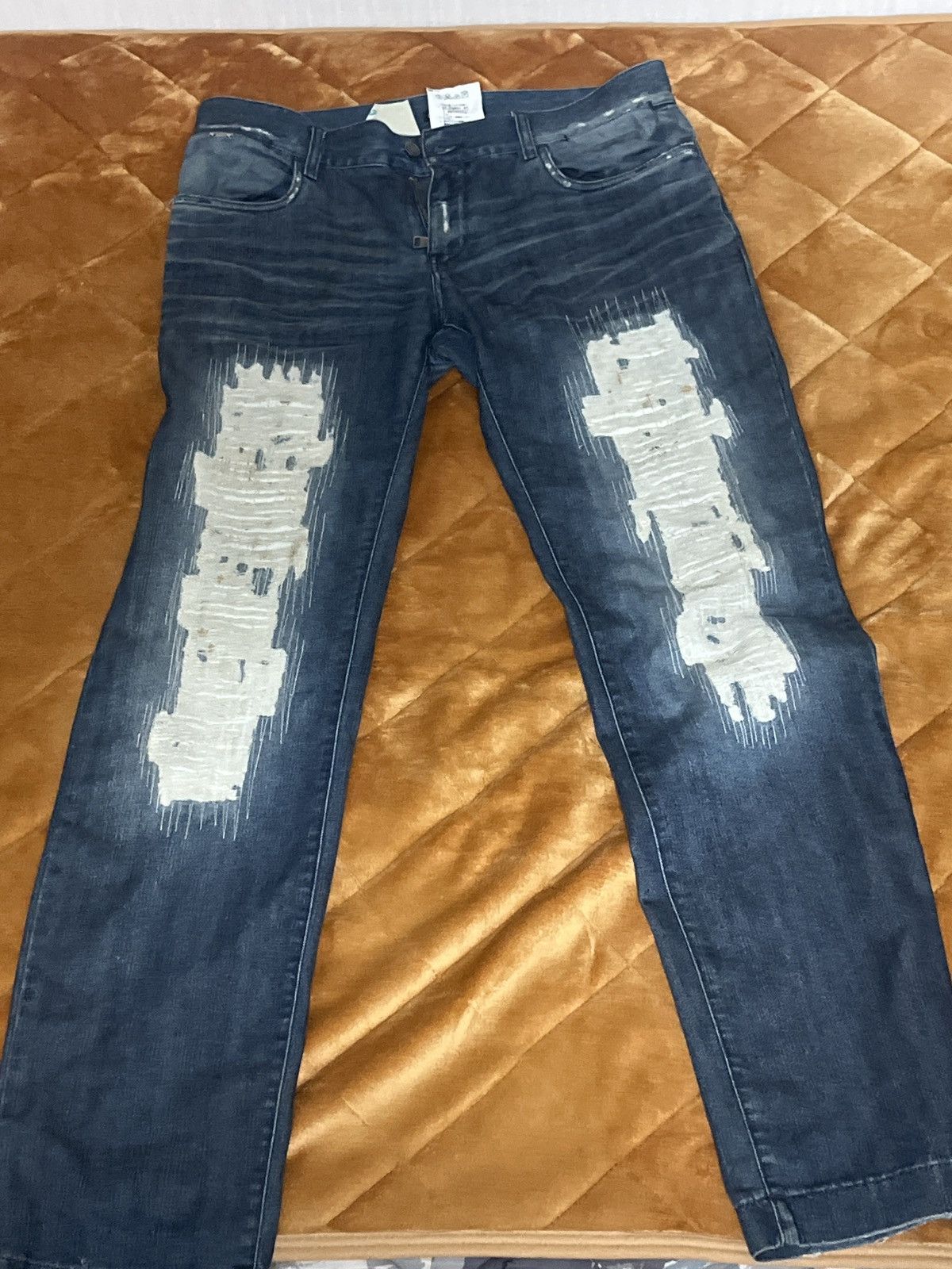 Dolce & Gabbana distressed denim jeans Size US 34 / EU 50 - 3 Thumbnail