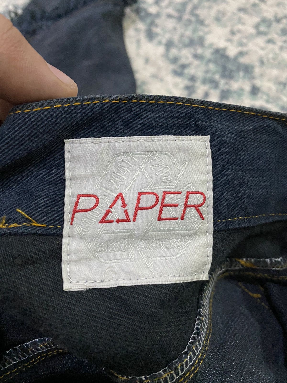 20471120 20471120 PAPER “Recycouture” Reconstructed Denim Size US 35 - 5 Thumbnail