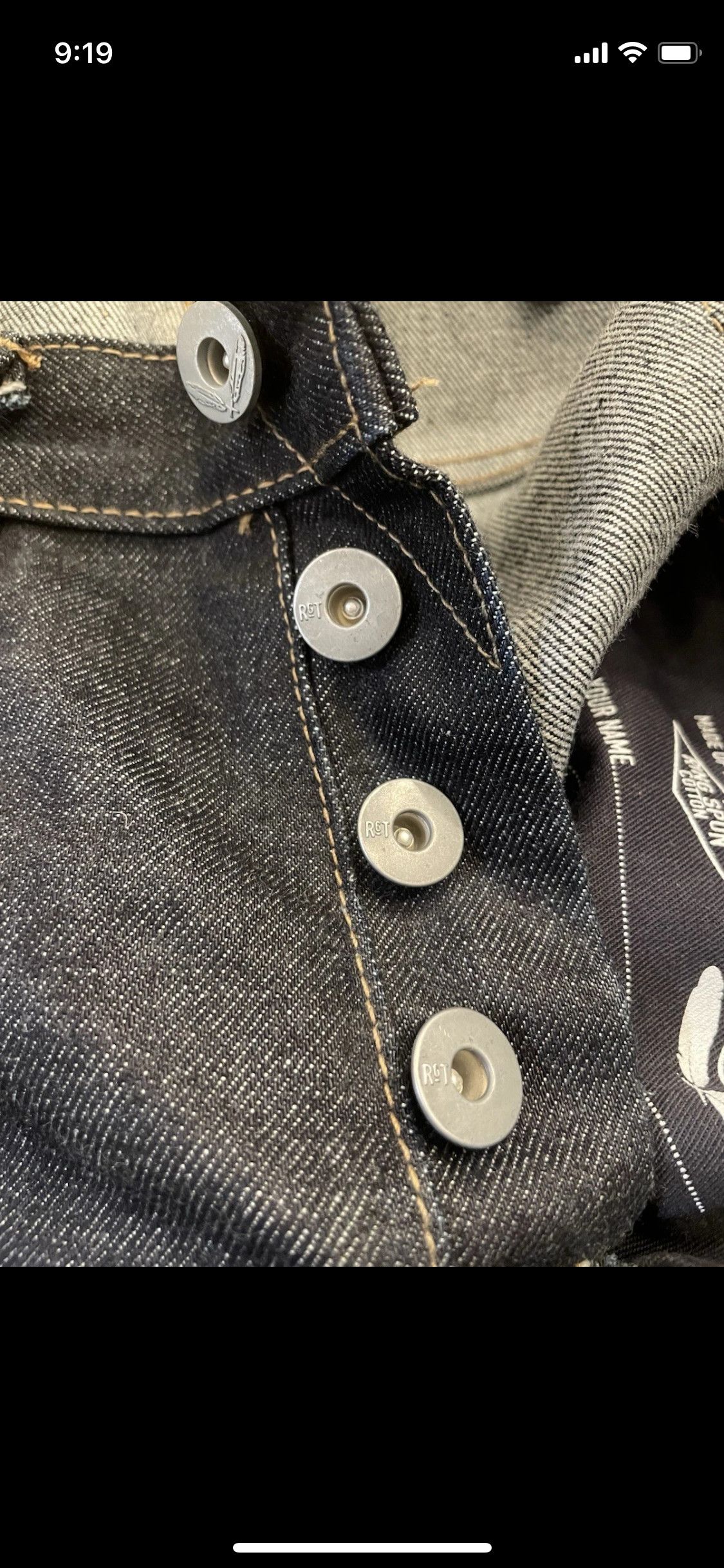 Rogue Territory Stanton Jeans raw denim Size US 29 - 7 Thumbnail