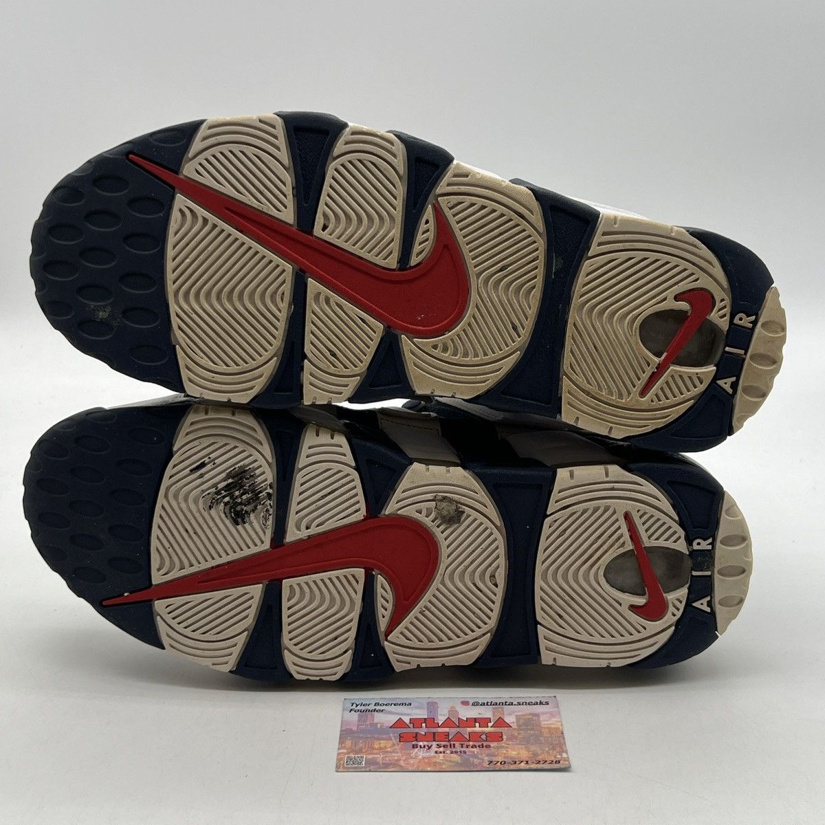 Nike Air uptempo Olympic Size US 10.5 / EU 43-44 - 7 Thumbnail